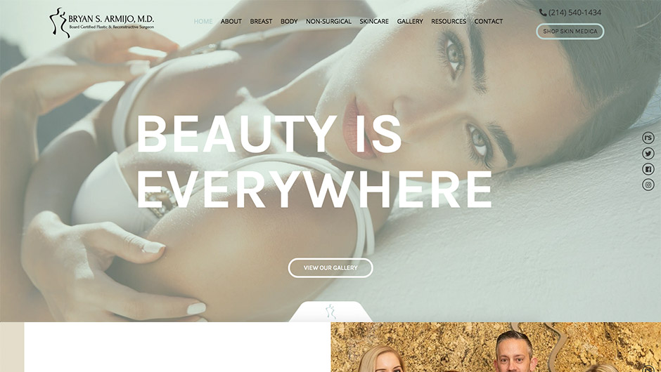Website designed by Onspire for Bryan Armijo, M.D.