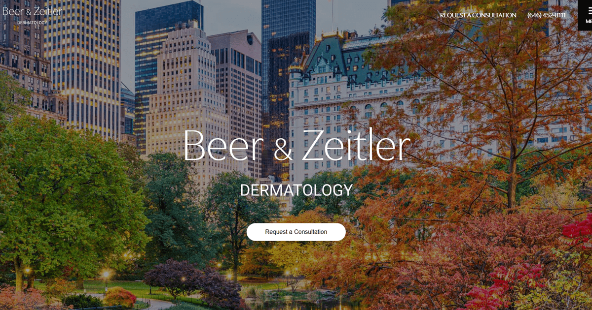 Website designed by Onspire for Beer & Zeitler Dermatology