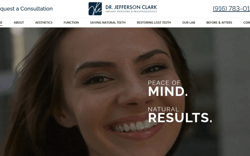 Website designed by Onspire for Dr. Jefferson Clark Implant Dentistry & Prosthodontics