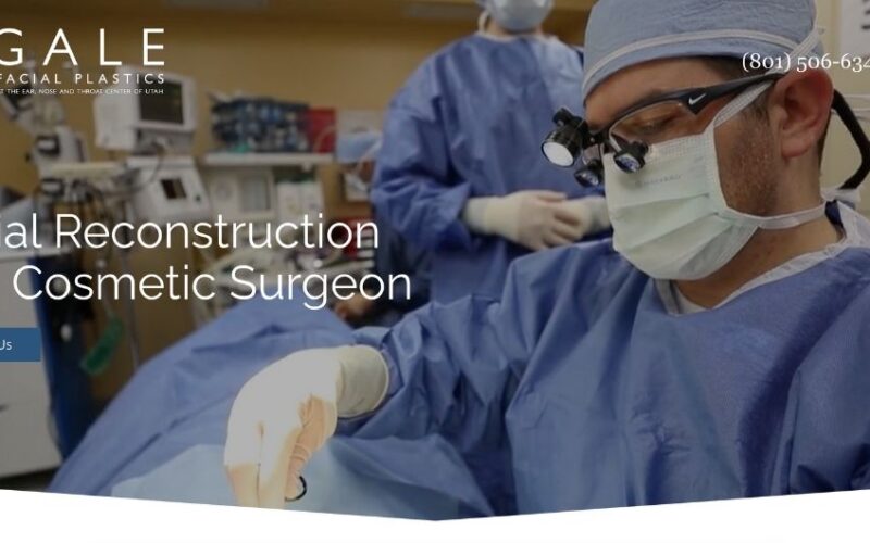 Website designed by Onspire for Gale Facial Plastics