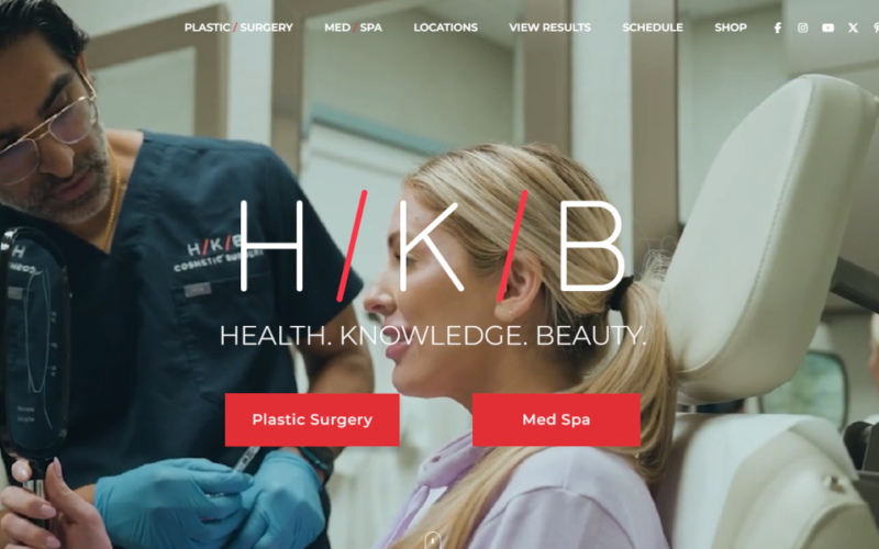 Website designed by Onspire for H/K/B Cosmetic Surgery