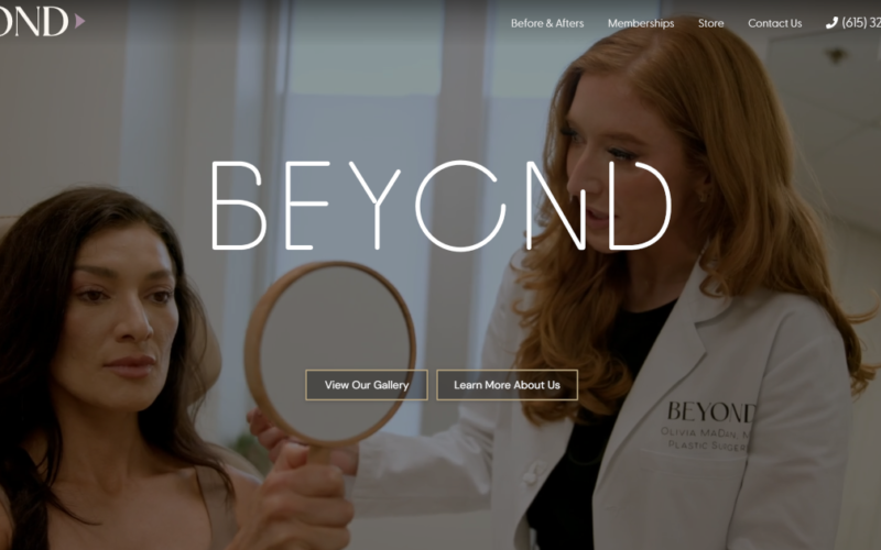Website designed by Onspire for BEYOND Collective
