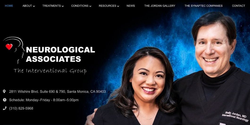 Website designed by Onspire for Neurological Associates
