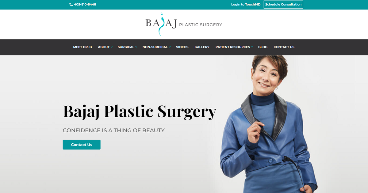 Website designed by Onspire for Bajaj Plastic Surgery