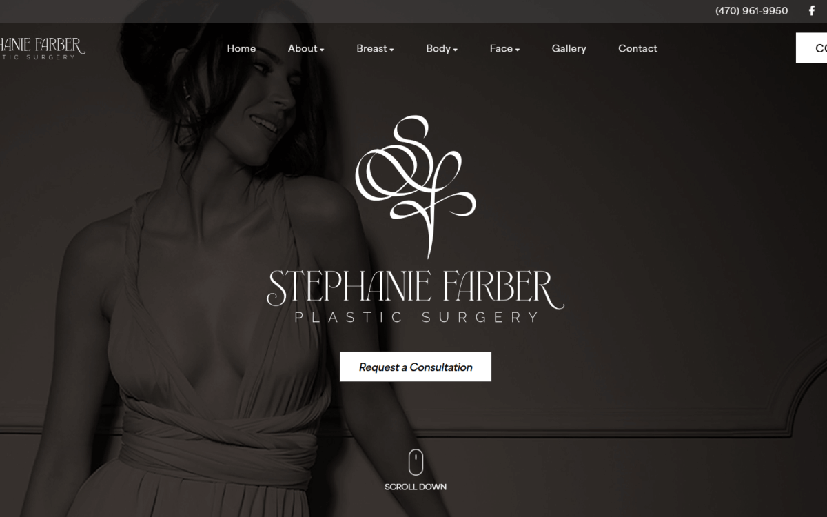 Website designed by Onspire for Stephanie Farber Plastic Surgery