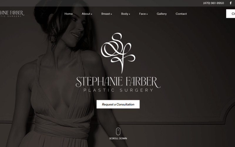 Website designed by Onspire for Stephanie Farber Plastic Surgery