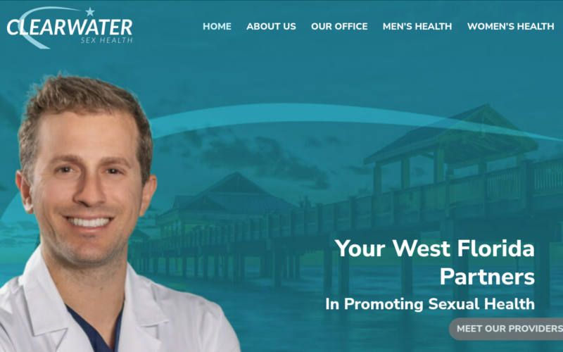 Website homepage of Jonathan Beilan MD