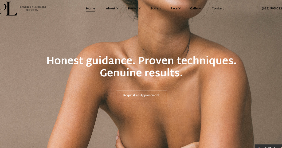 Website designed by Onspire for Dr. Photis Loizides Plastic & Aesthetic Surgery