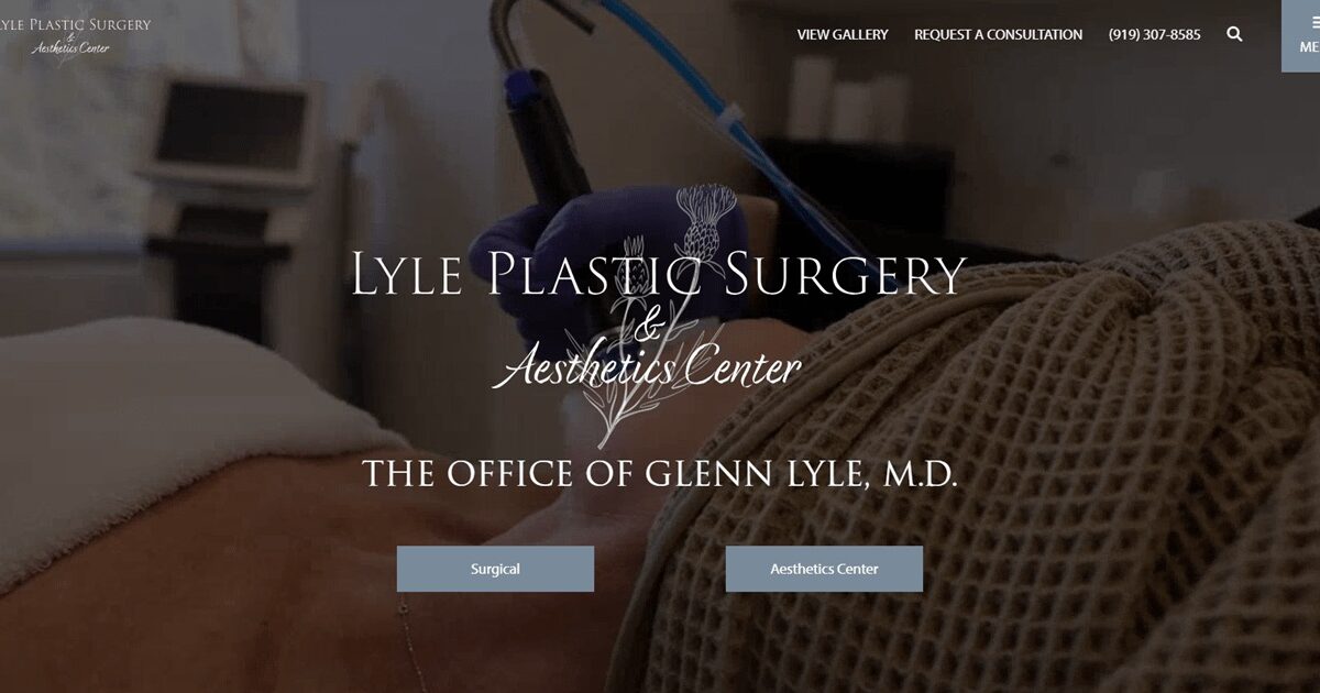 Website designed by Onspire for Lyle Plastic Surgery & Aesthetics Center