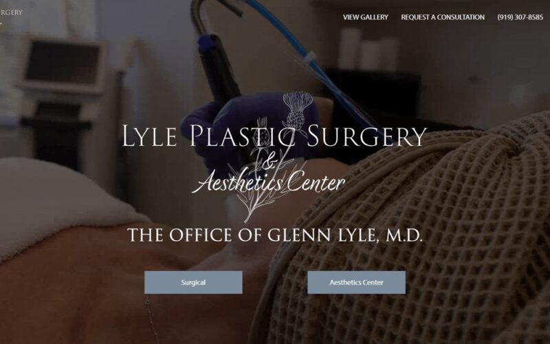 Website designed by Onspire for Lyle Plastic Surgery & Aesthetics Center
