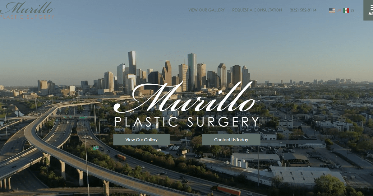 Website designed by Onspire for Murillo Plastic Surgery