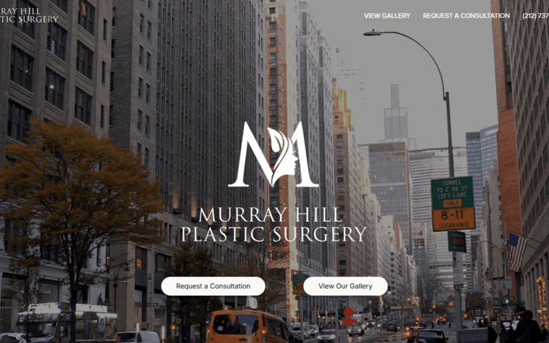 Website designed by Onspire for Murray Hill Plastic Surgery