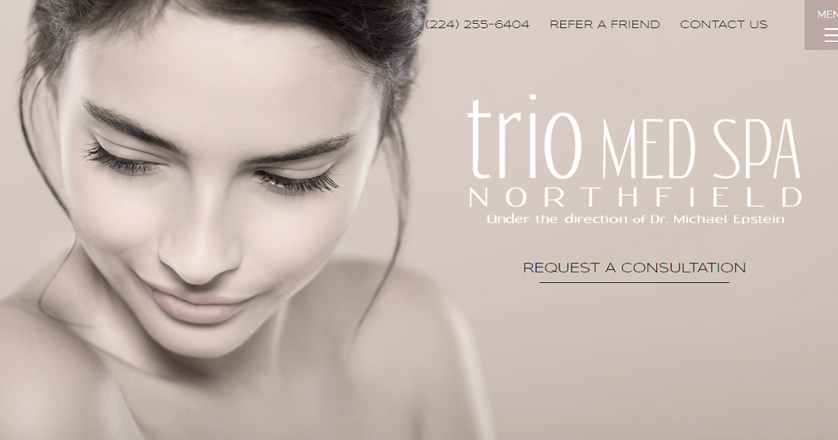 Website designed by Onspire for Trio Med Spa