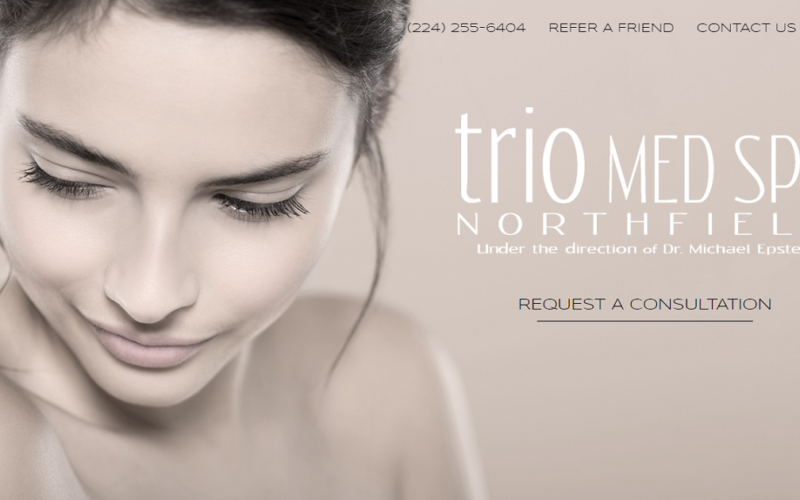 Website designed by Onspire for Trio Med Spa