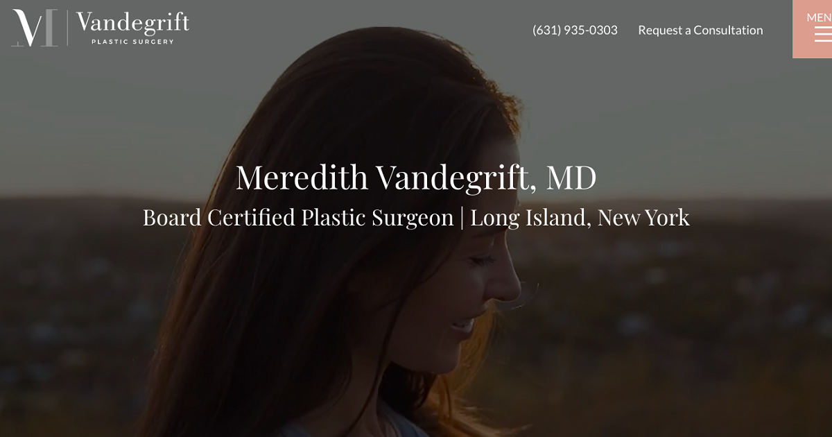 Website designed by Onspire for Vandegrift Plastic Surgery