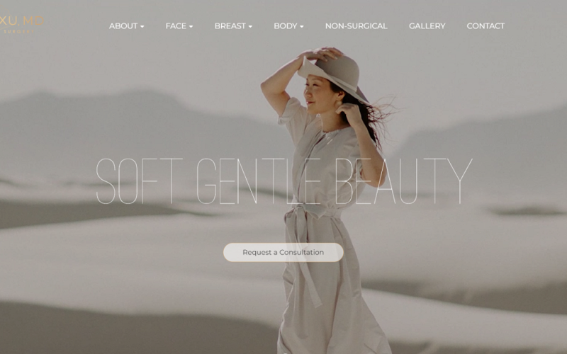 Website designed by Onspire for Ethos Plastic Surgery
