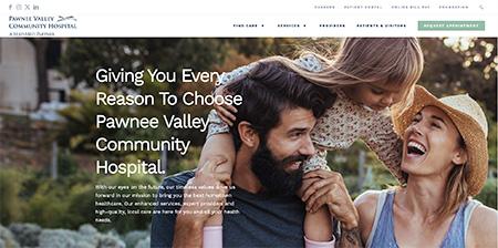pawneevalleyhospital.com website