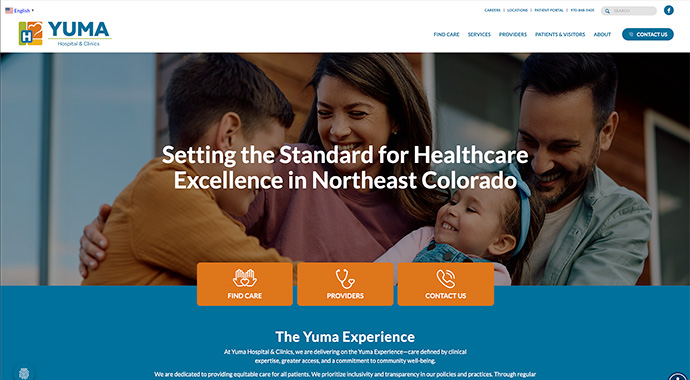yumahospital.org website